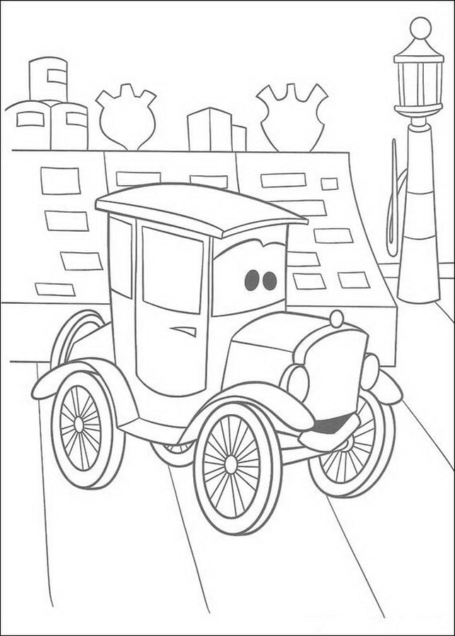 Coloriages: Cars