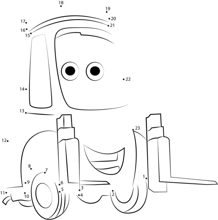 Relier les points: Cars 4