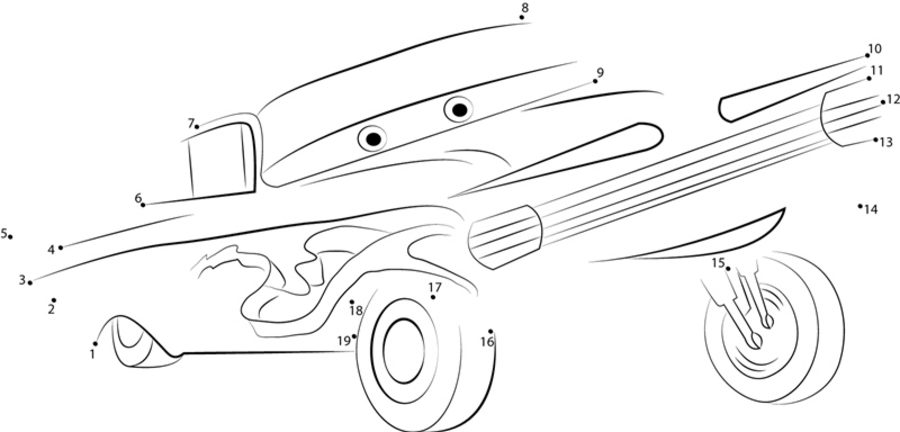 Unisci i puntini: Cars - Motori ruggenti
