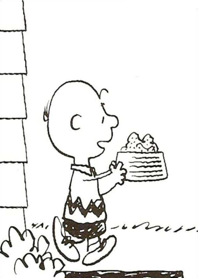 Disegni Da Colorare Charlie Brown Stampabile Gratuito Per Bambini E Adulti