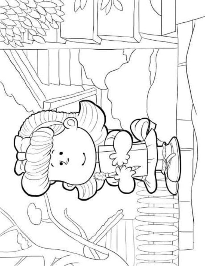Coloring pages: Charlie Brown 6