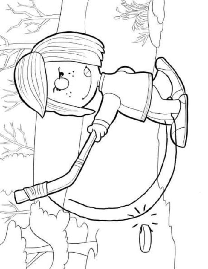 Coloring pages: Charlie Brown 9