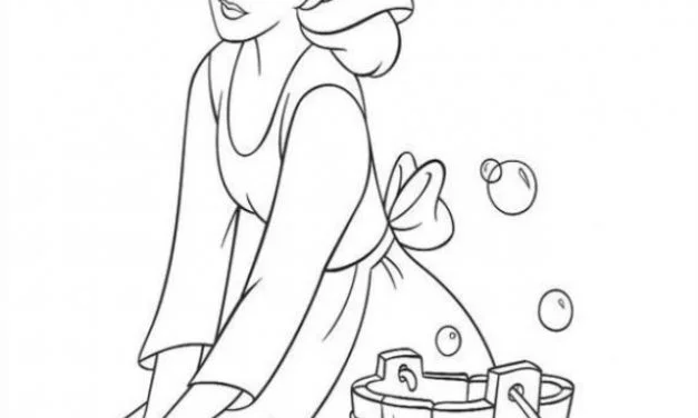 Coloring pages: Cinderella