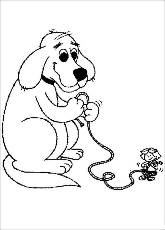 Connect the dots: Clifford the Big Red Dog 3