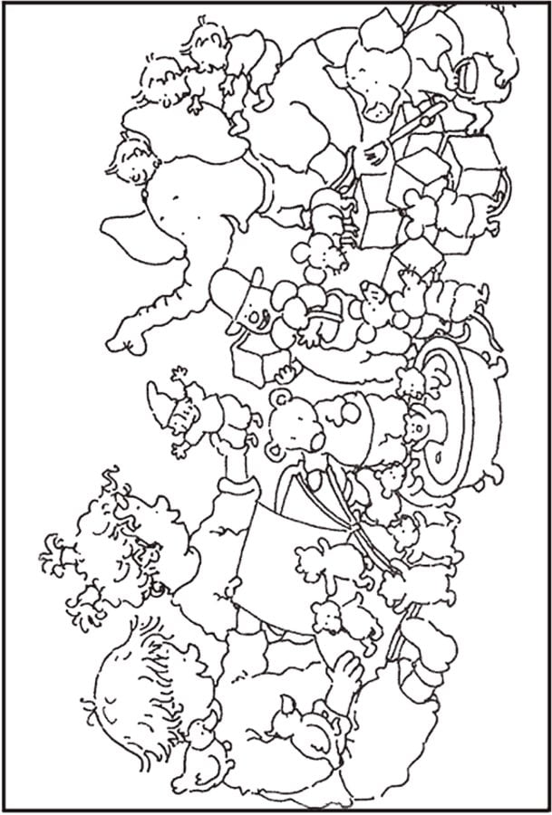 Coloring pages: Dagmar Stam 4