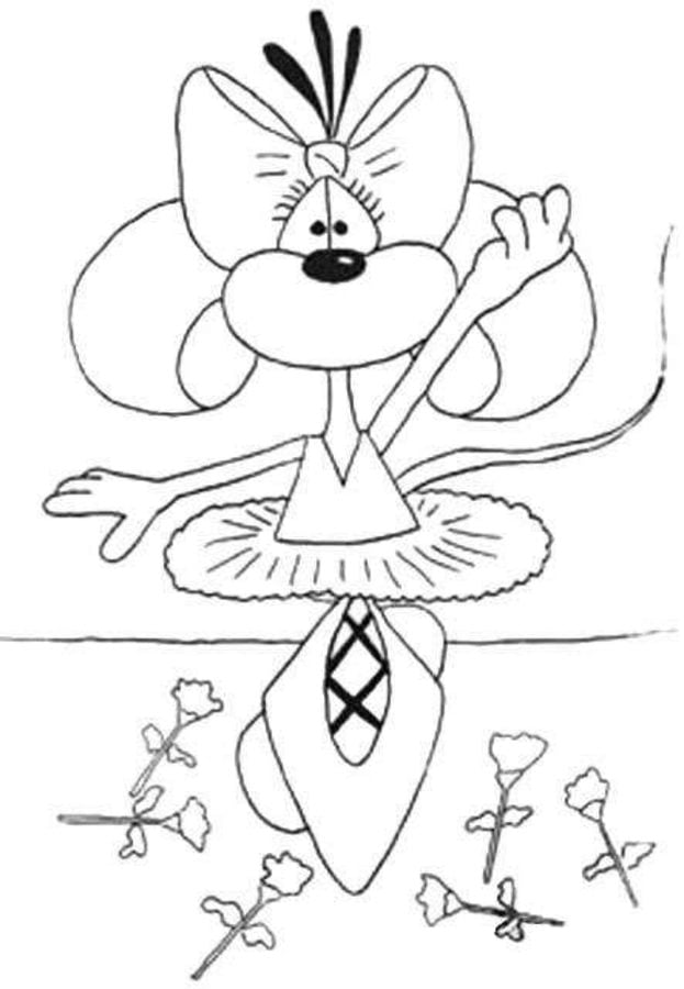 Coloring pages: Diddlina
