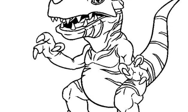 Coloring pages: Digimon