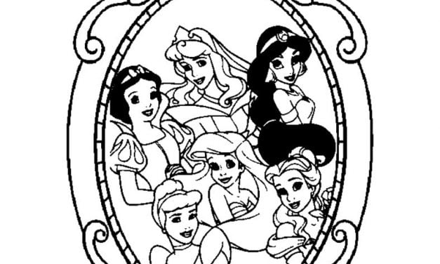 Coloring pages: Disney Princess