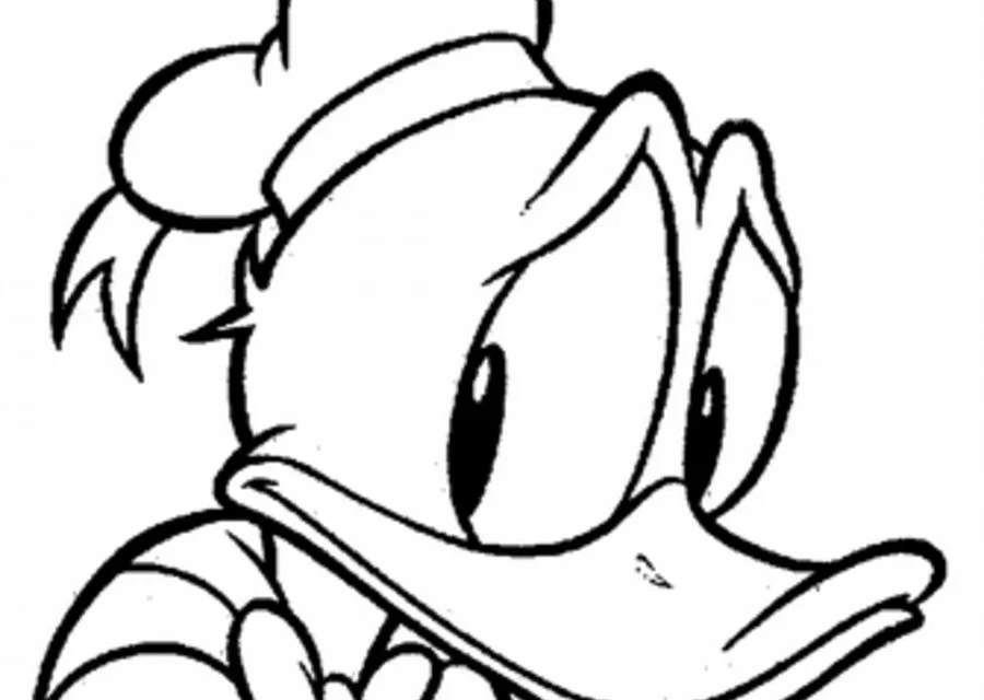 Coloriages: Donald Duck