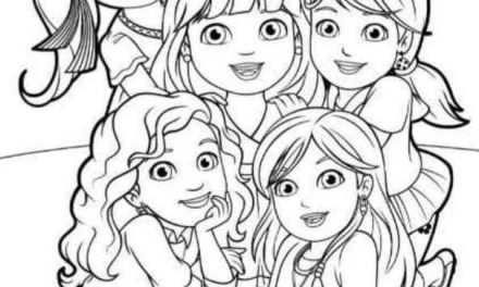 Coloring pages: Dora and Friends