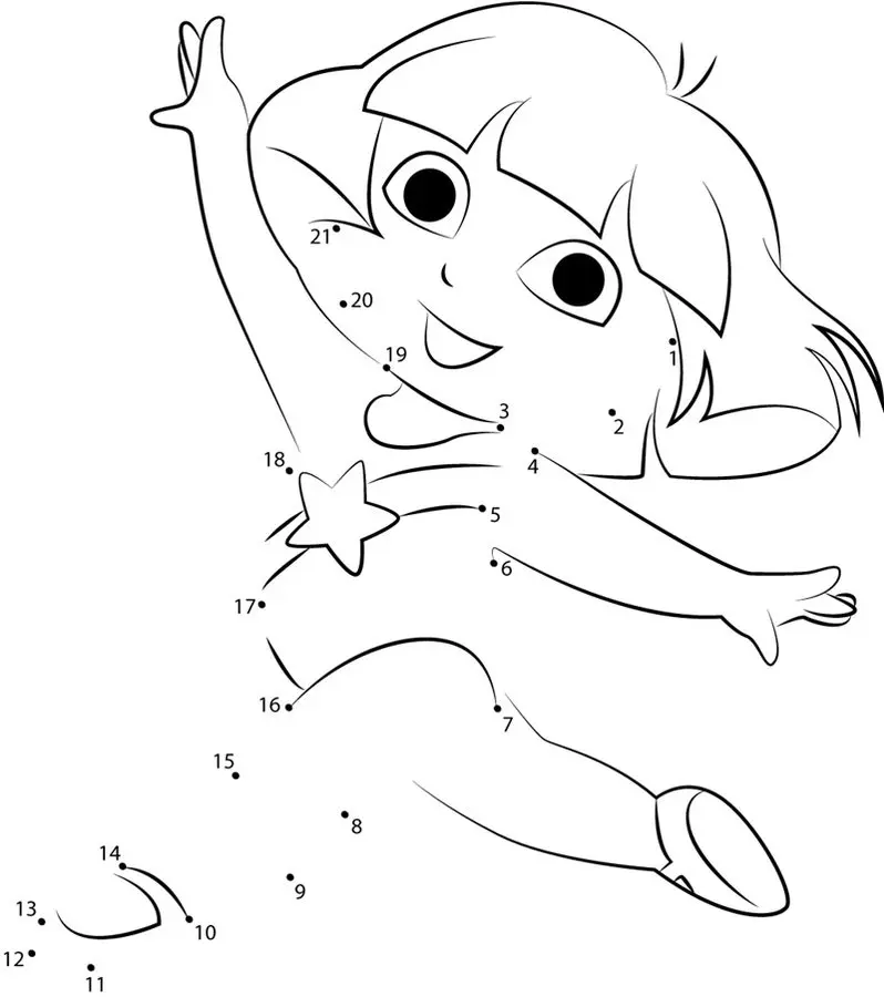 Relier les points: Dora l'exploratrice 1