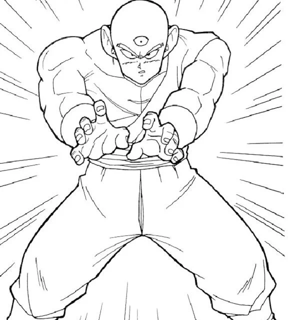 coloring pages for dragon ball z