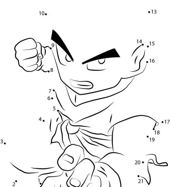 Unisci i puntini: Dragon Ball