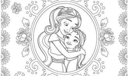 Coloring pages: Elena of Avalor