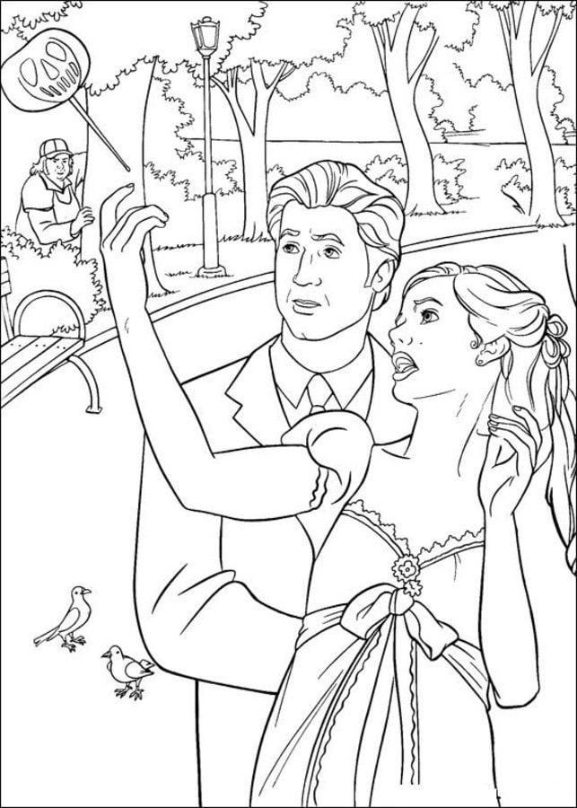 Coloring pages: Enchanted