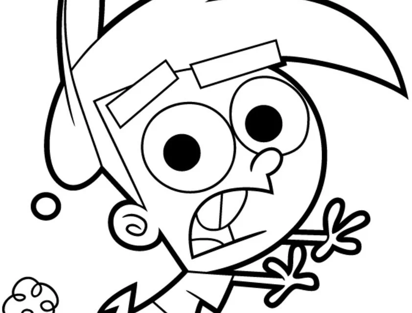 Coloriages: Mes parrains sont magiques
