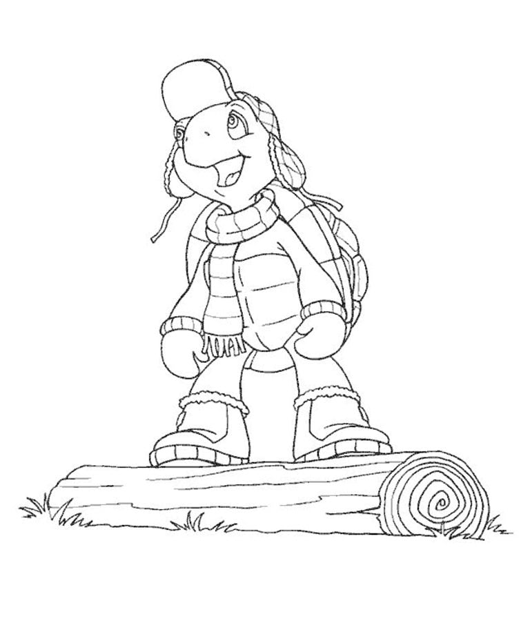 Coloring pages: Franklin