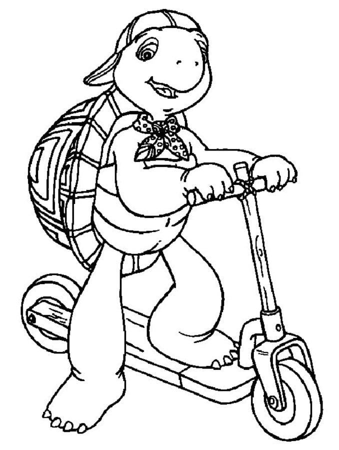 Coloring pages: Franklin