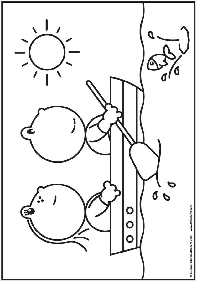 Coloring pages: Frokkie & Lola 3