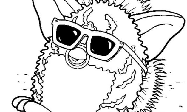 Coloring pages: Furby