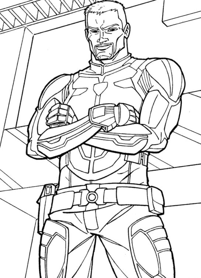 Coloring pages: G.I. Joe 10
