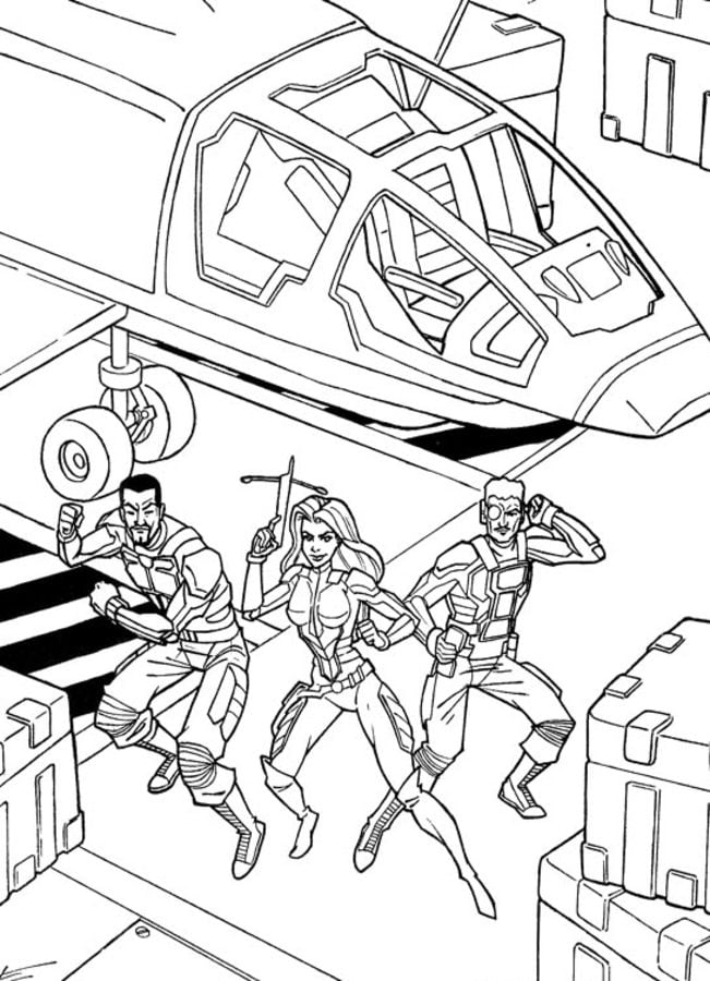 Coloring pages: G.I. Joe 3