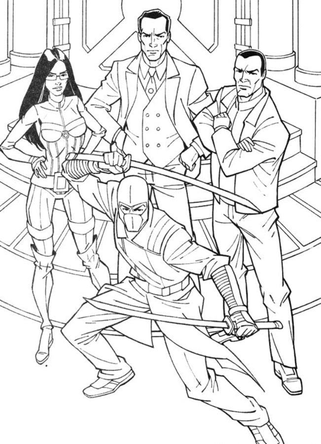 Coloring pages: G.I. Joe 8
