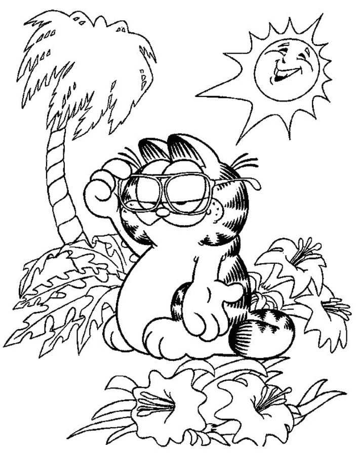 Disegni da colorare: Garfield