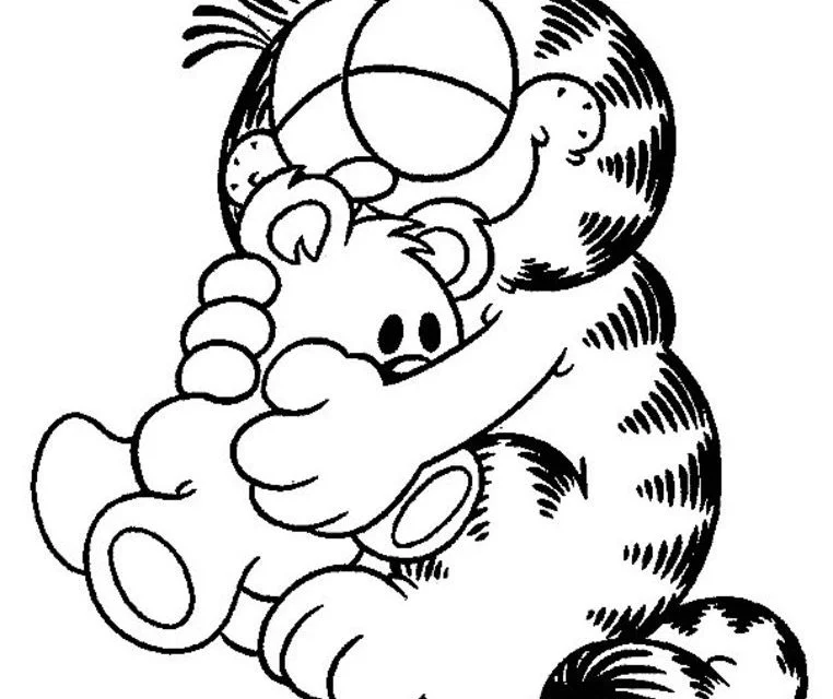 Kolorowanki: Garfield