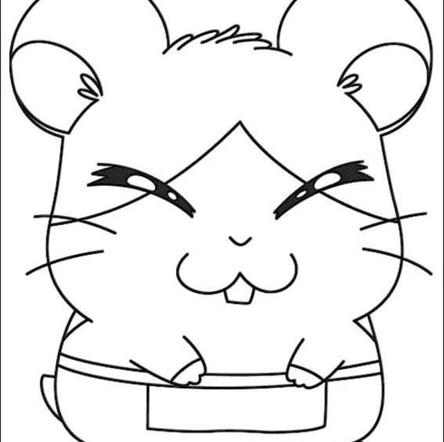 Coloring pages: Hamtaro