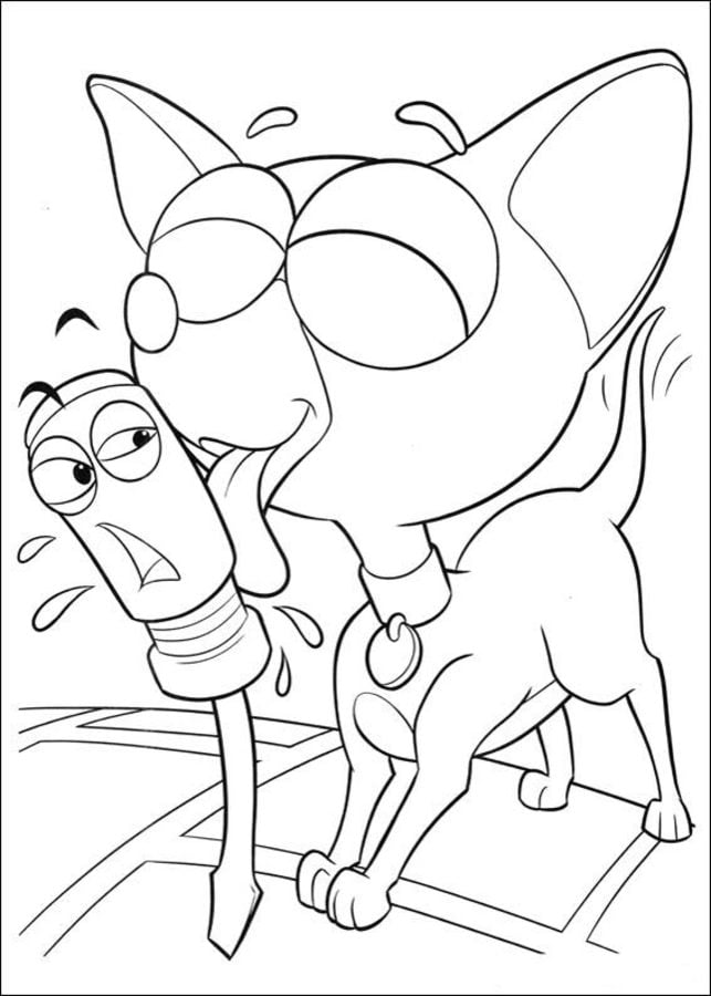 Coloring pages: Handy Manny