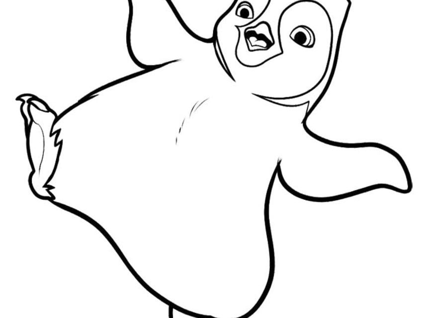 Coloriages: Happy Feet
