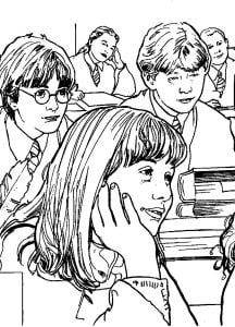 Coloring pages: Coloring pages: Harry Potter and the ...