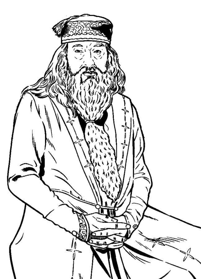 47+ Dumbledore Coloring Pages Azkaban prisoner malvorlagen cool2bkids