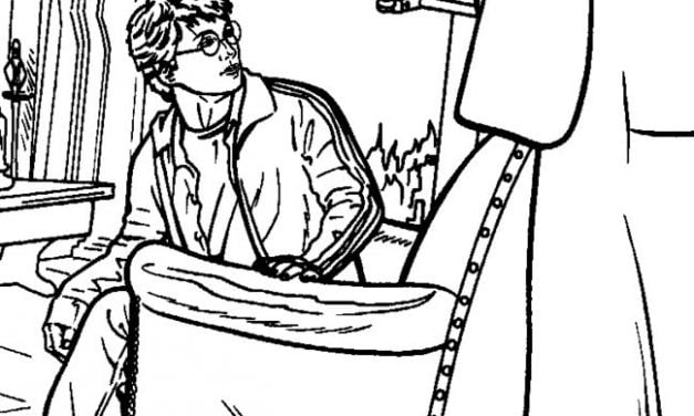 Coloring pages: Harry Potter and the Prisoner of Azkaban