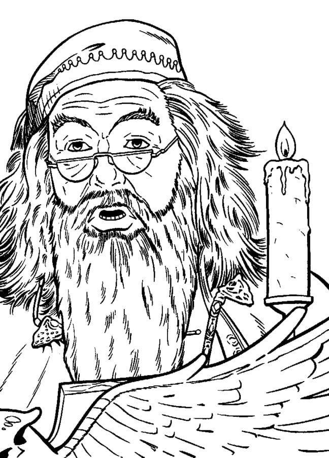 Dibujos para colorear: Harry Potter y el prisionero de Azkaban