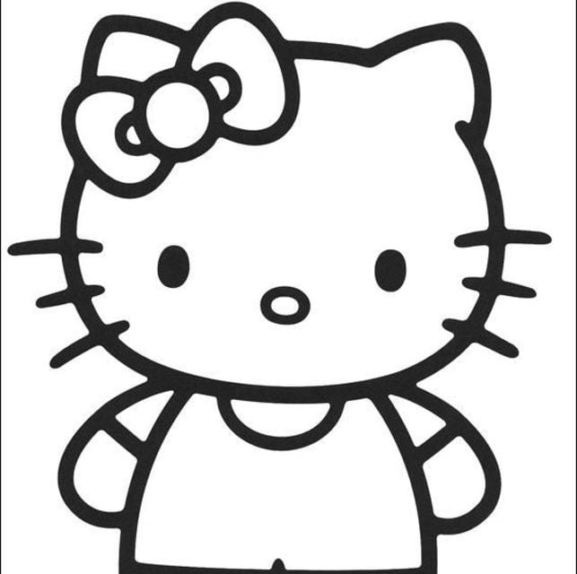 Disegni da colorare: Hello Kitty