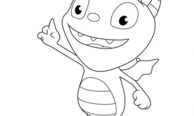 Coloring pages: Henry Hugglemonster