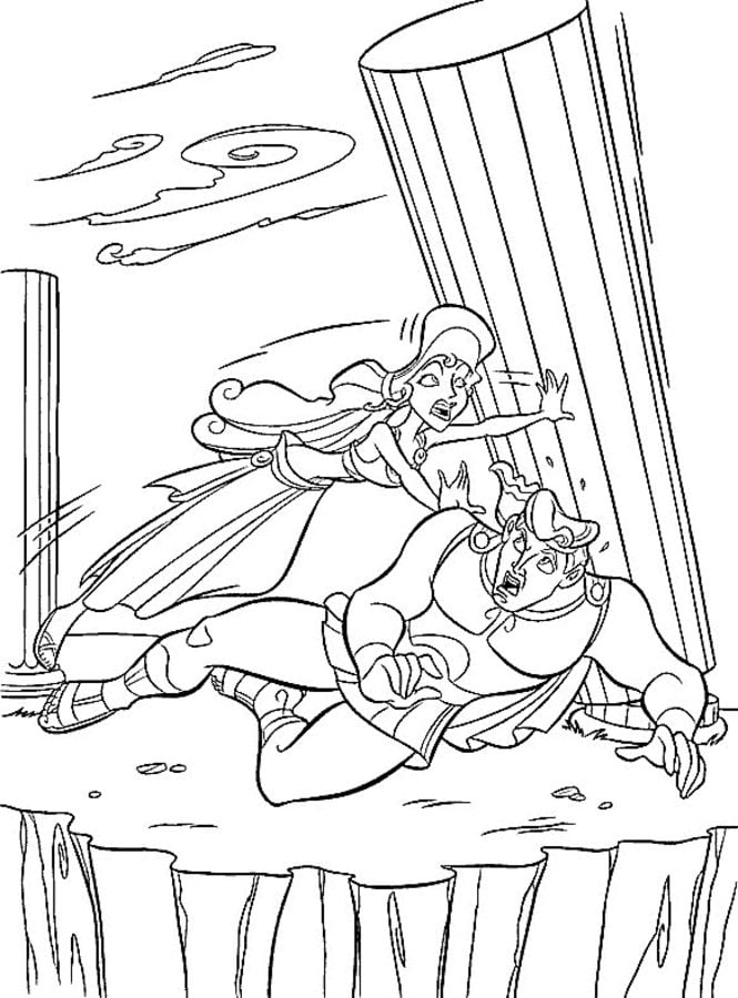 Coloring pages: Hercules 2