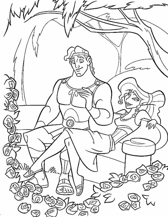 Coloring pages: Hercules 3