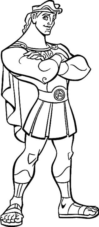 Coloring pages: Hercules