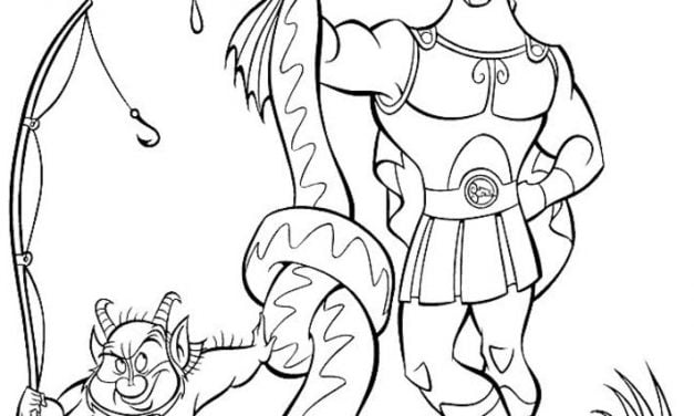 Coloring pages: Hercules