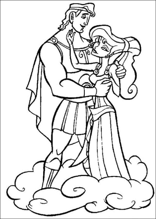 Coloring pages: Hercules 9