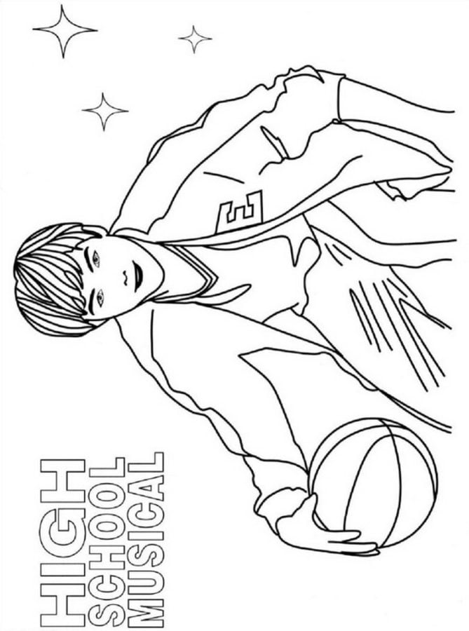 Coloring pages: High School Musical