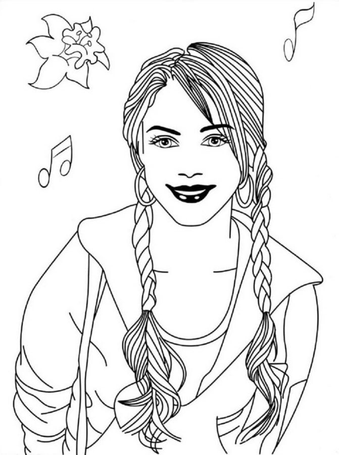 Coloring pages: High School Musical, printable for kids & adults, free