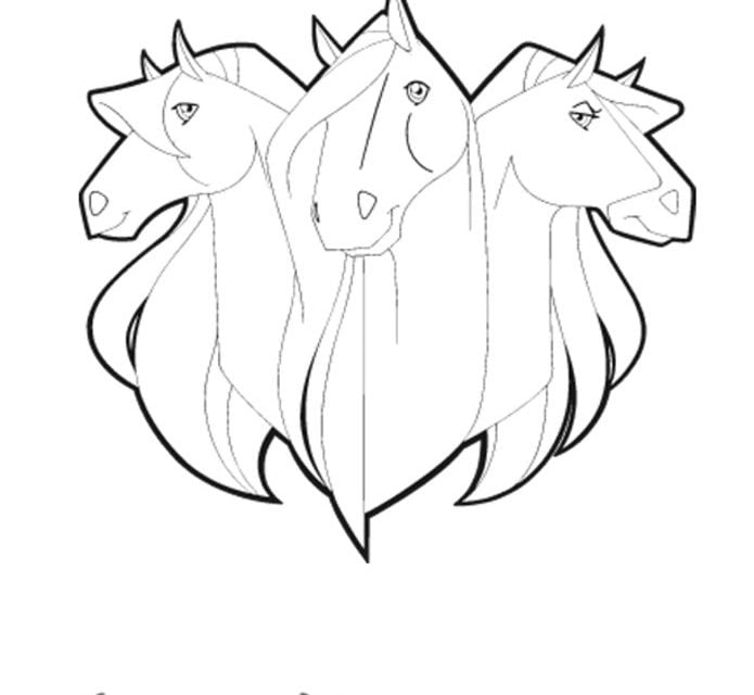 Coloring pages: Horseland