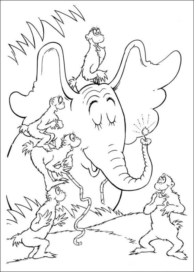 Dibujos para colorear: Horton