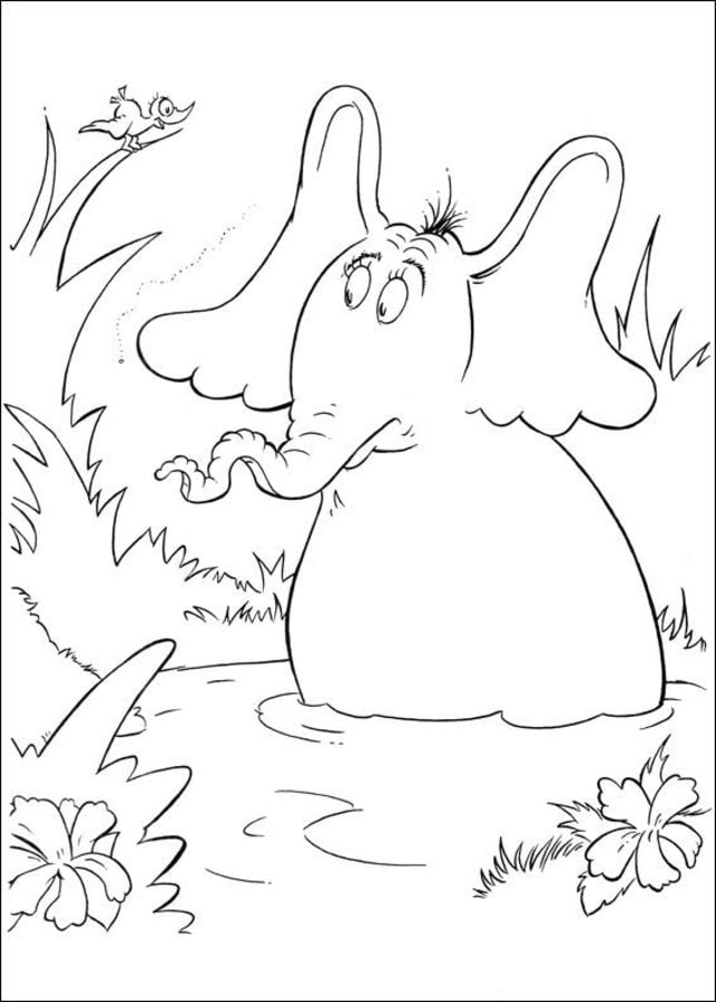 Dibujos para colorear: Horton