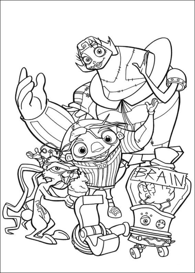 Coloring pages: Igor