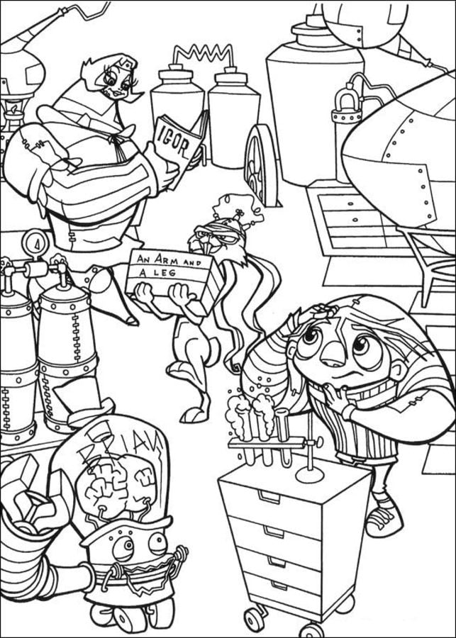 Coloring pages: Igor 6